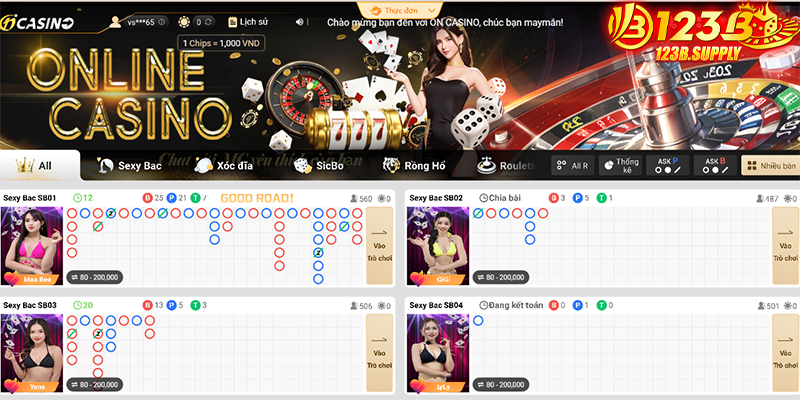 123b Casino | Uy tín, hấp dẫn, tiền thưởng cực khủng